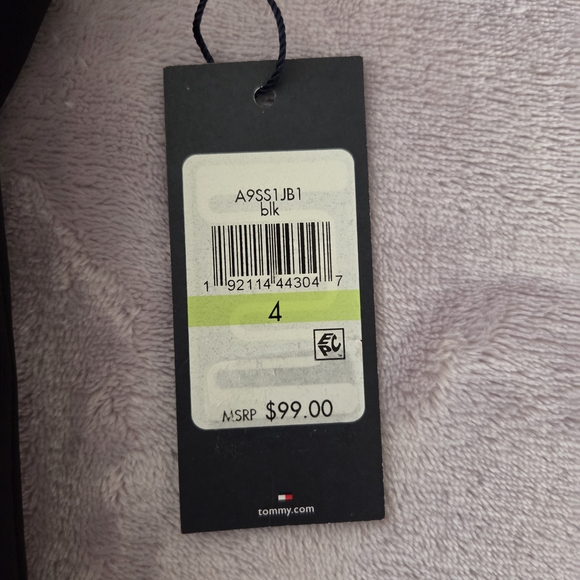 Tommy Hilfiger Black Dress Size 4 - Picture 4 of 7